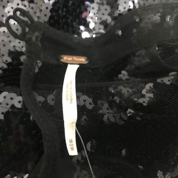 *Free People M Dance Till Dawn Dress M Sequin Dress - Picture 7 of 8